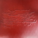 Sedie in alluminio e sky rosso, 1930 ca.