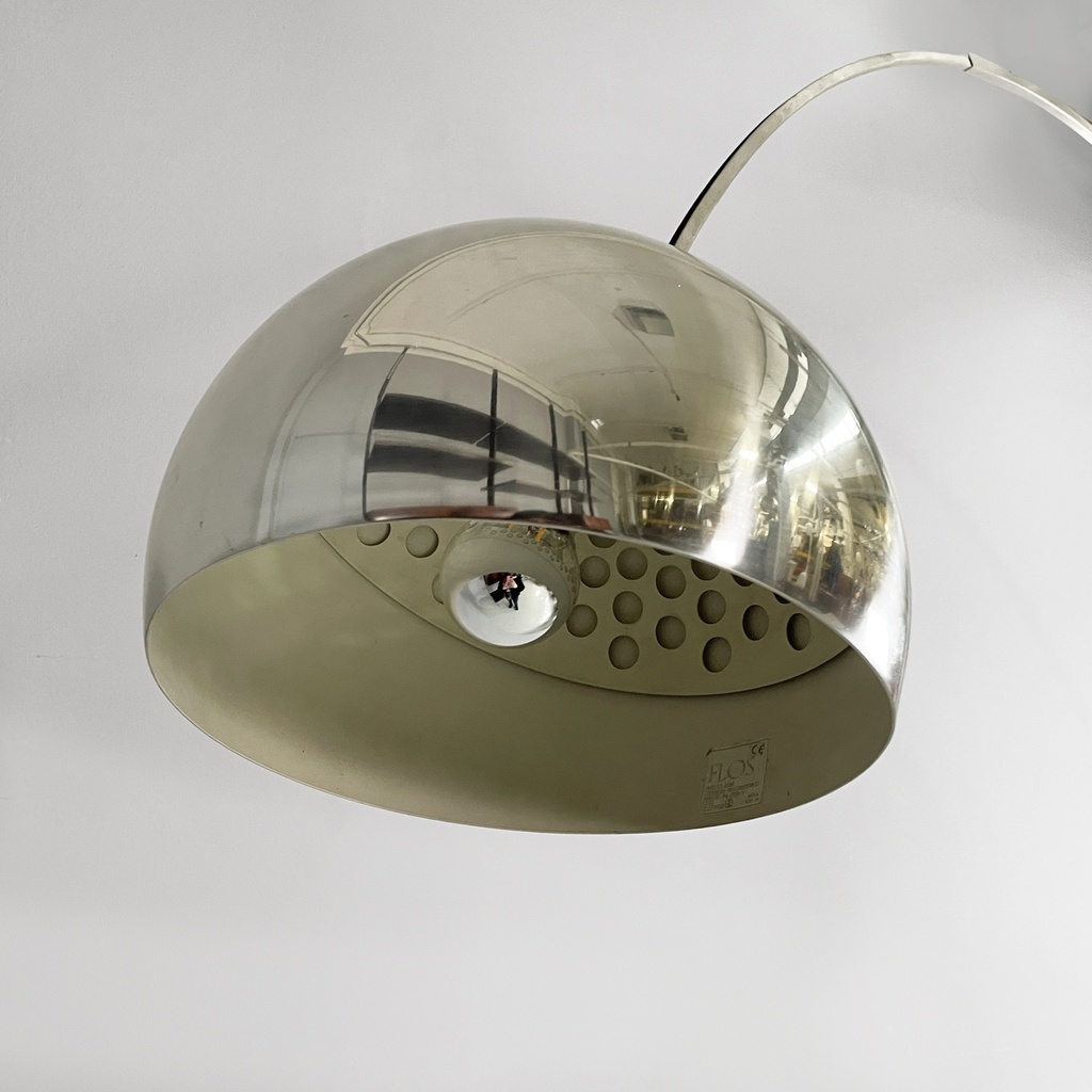 Lampada da terra Arco di Achille e Pier Giacomo Castiglioni per Flos, 1960 ca.