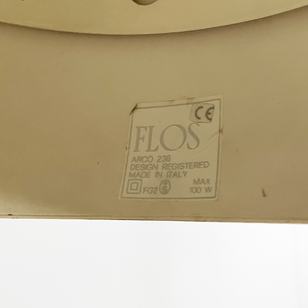 Lampada da terra Arco di Achille e Pier Giacomo Castiglioni per Flos, 1960 ca.