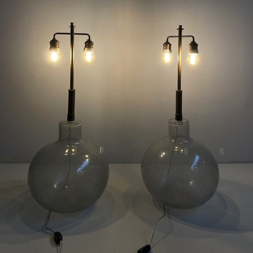 Lampade da tavolo di Barovier&Toso, 1960 ca. 