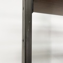 Libreria in legno e metallo, 1960 ca.