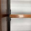 Libreria in legno e metallo, 1960 ca.