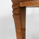 Sedia a pozzetto in legno e paglia, 1930 ca.