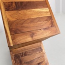 Cassettiera in legno massello, 1980 ca.