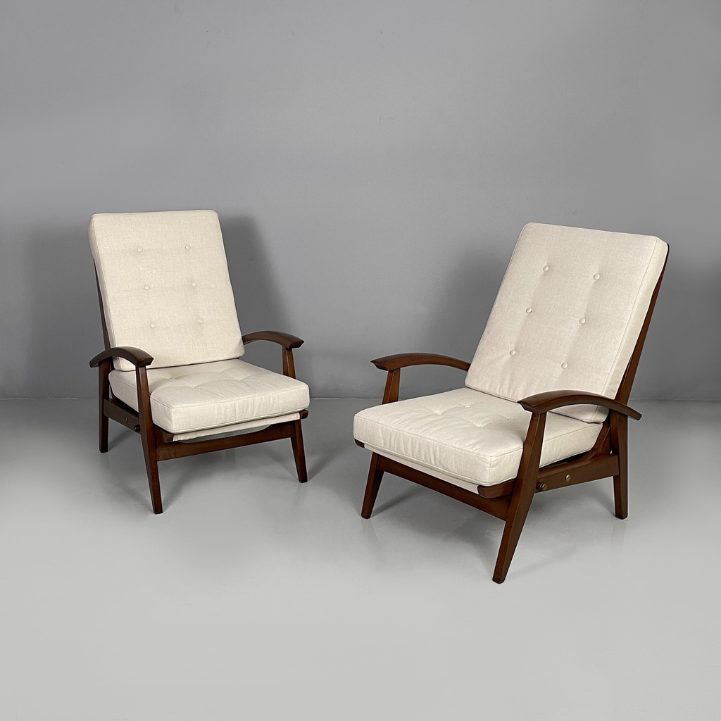 Poltrone Sorrento di Renzo Franchi per Cerutti, 1950 ca.