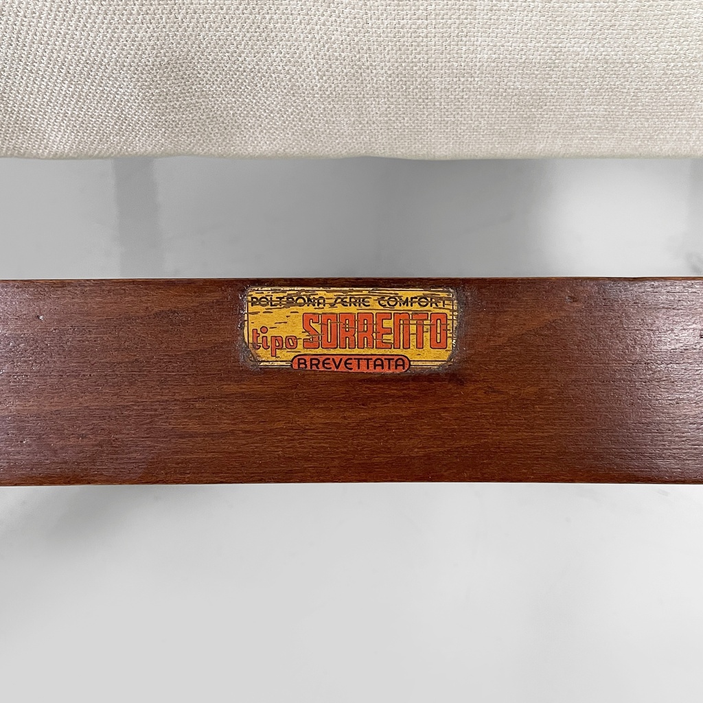 Poltrone Sorrento di Renzo Franchi per Cerutti, 1950 ca.