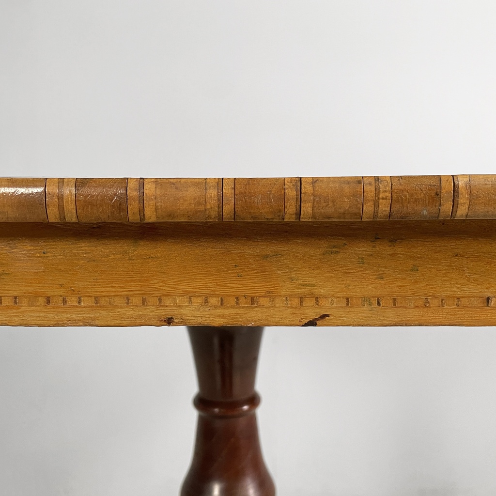 Tavolo scacchiera in legno, 1930 ca.