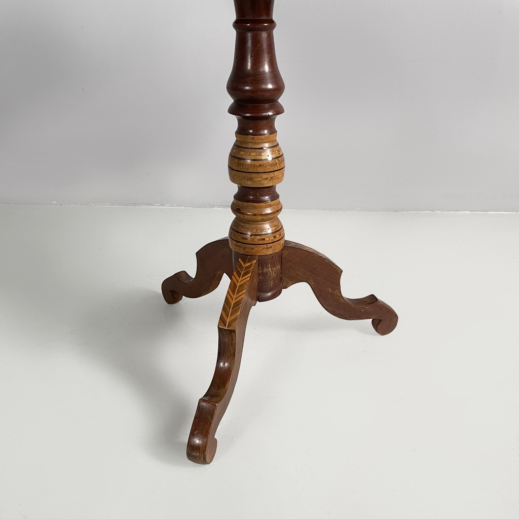 Tavolo scacchiera in legno, 1930 ca.