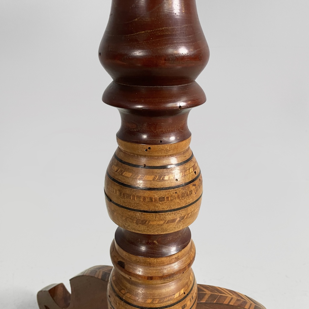 Tavolo scacchiera in legno, 1930 ca.