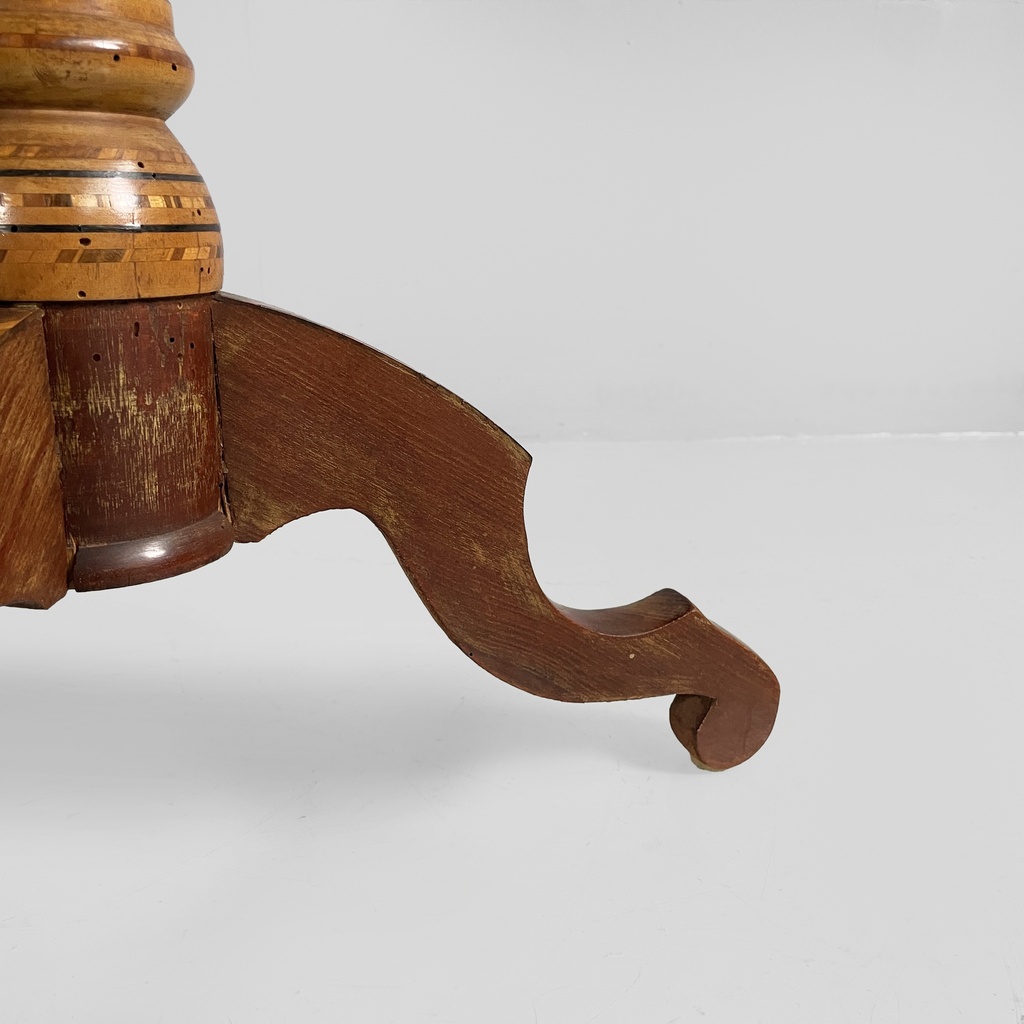 Tavolo scacchiera in legno, 1930 ca.