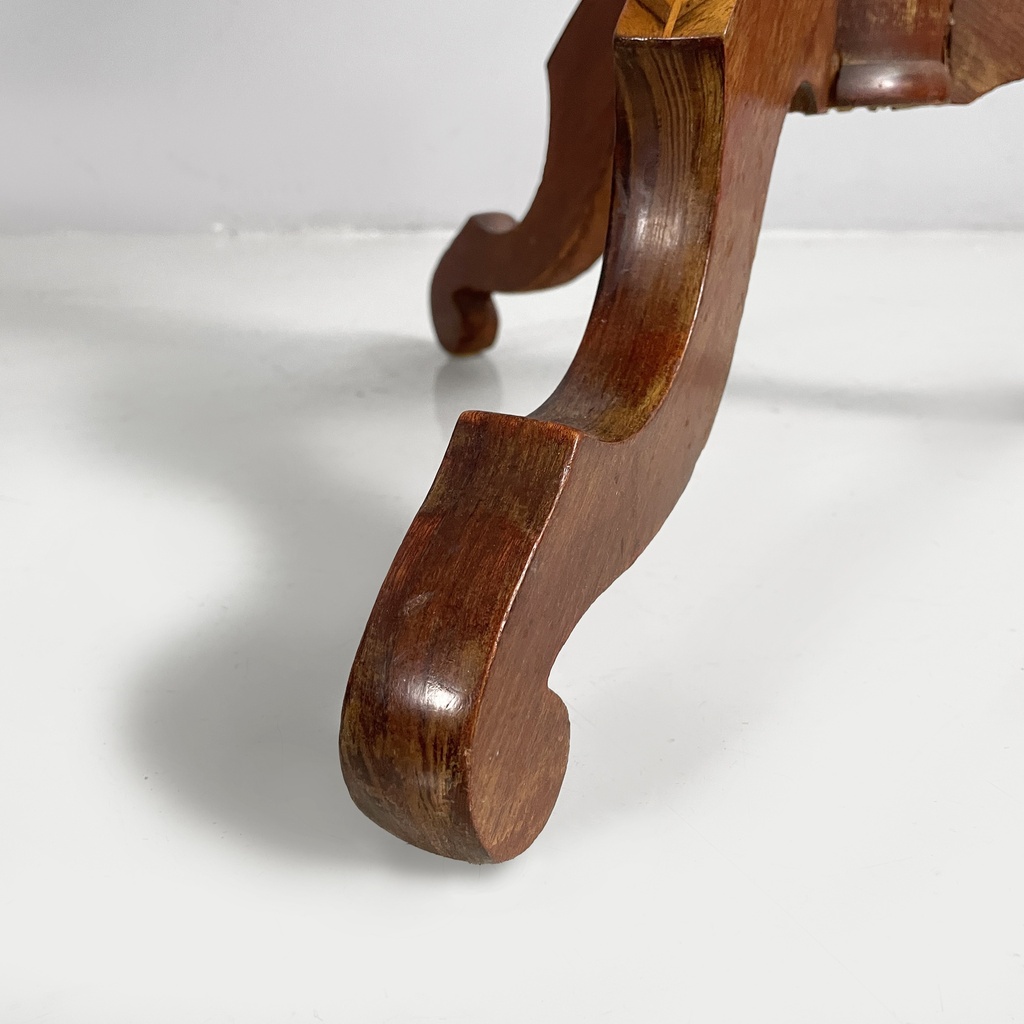 Tavolo scacchiera in legno, 1930 ca.