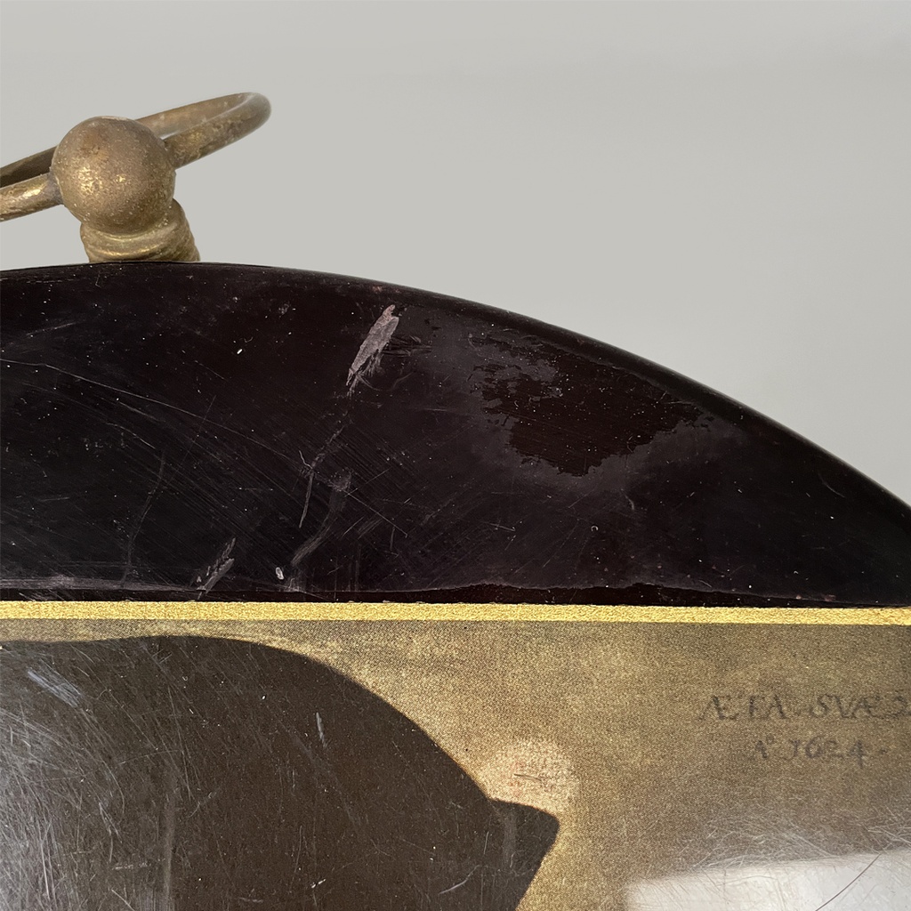 Tavolo da caffè in ottone, 1950 ca. 