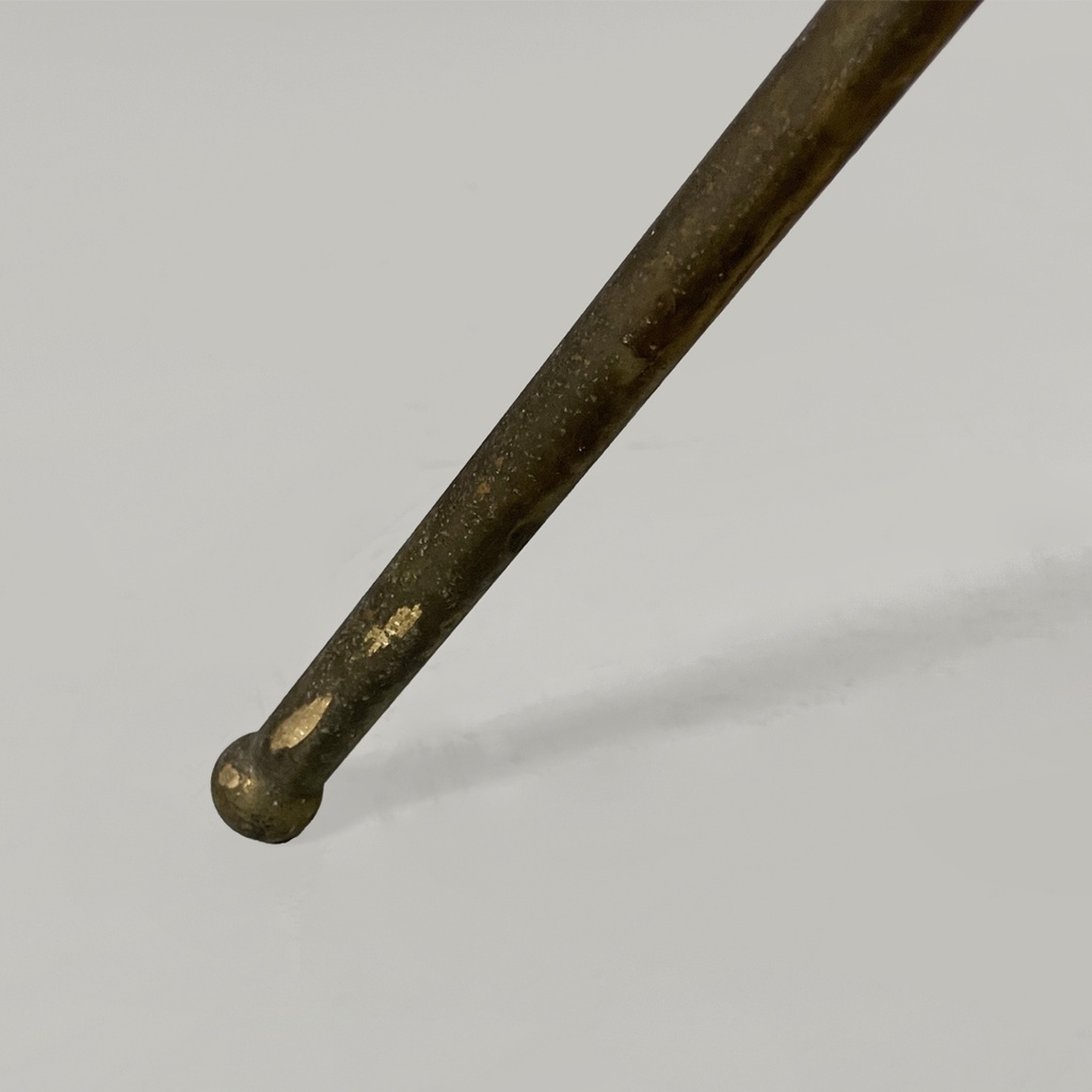 Tavolo da caffè in ottone, 1950 ca. 