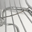 Sedie in acciaio, 1970 ca.