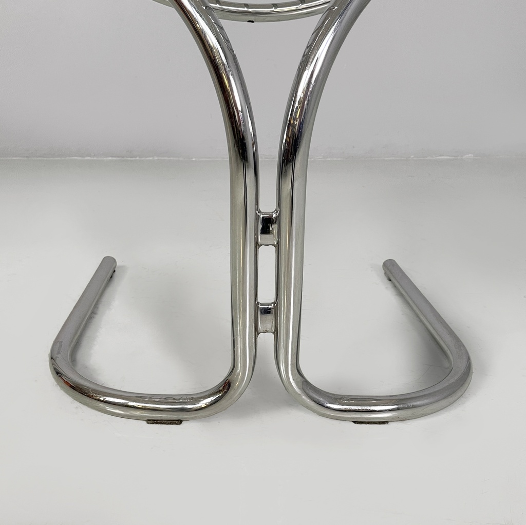 Sedie in acciaio, 1970 ca.