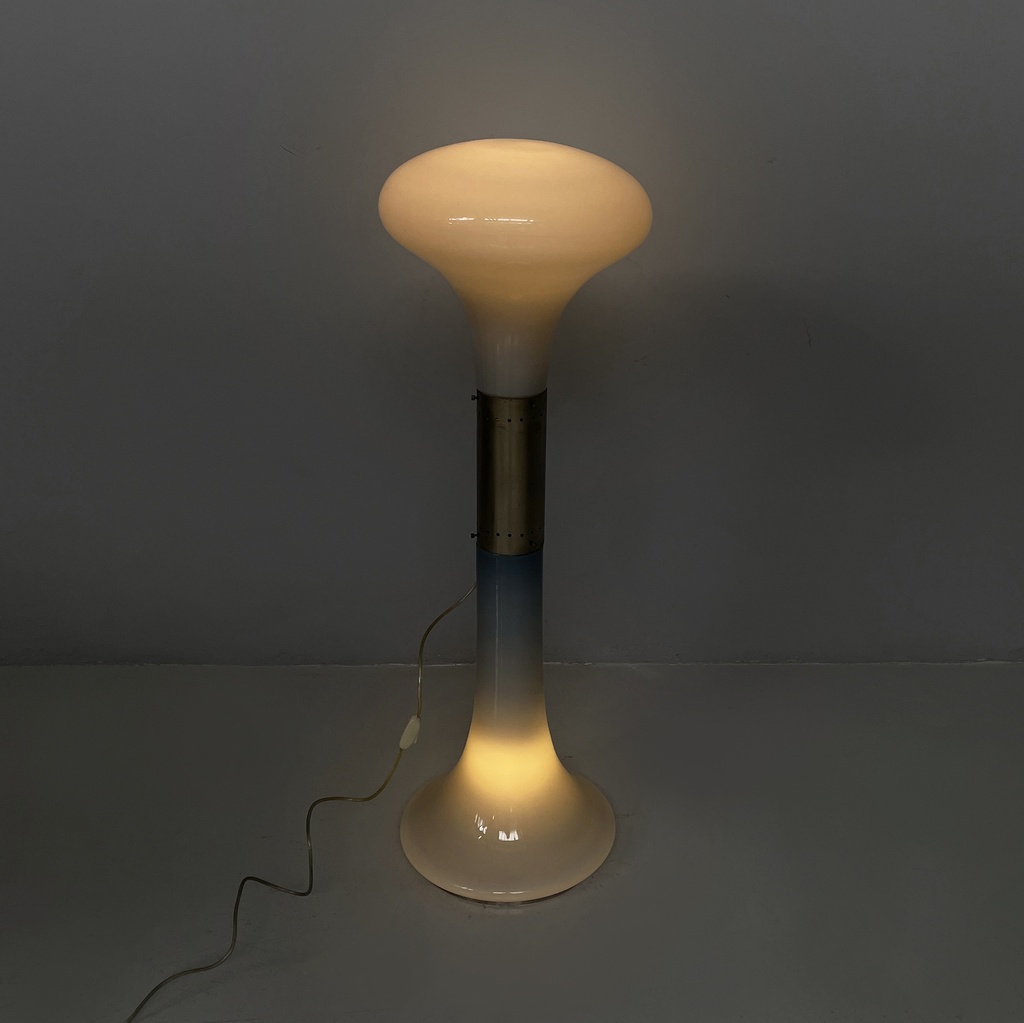 Lampada da terra LT 220 di Carlo Nason per Mazzega, 1970 ca.