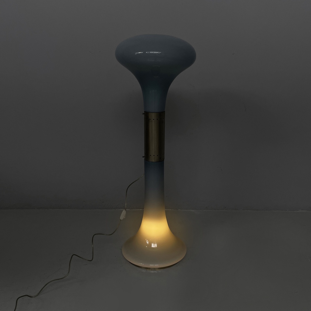Lampada da terra LT 220 di Carlo Nason per Mazzega, 1970 ca.