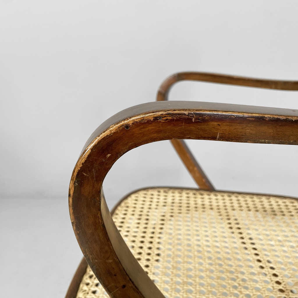 Sedia in paglia e legno, 1930 ca.