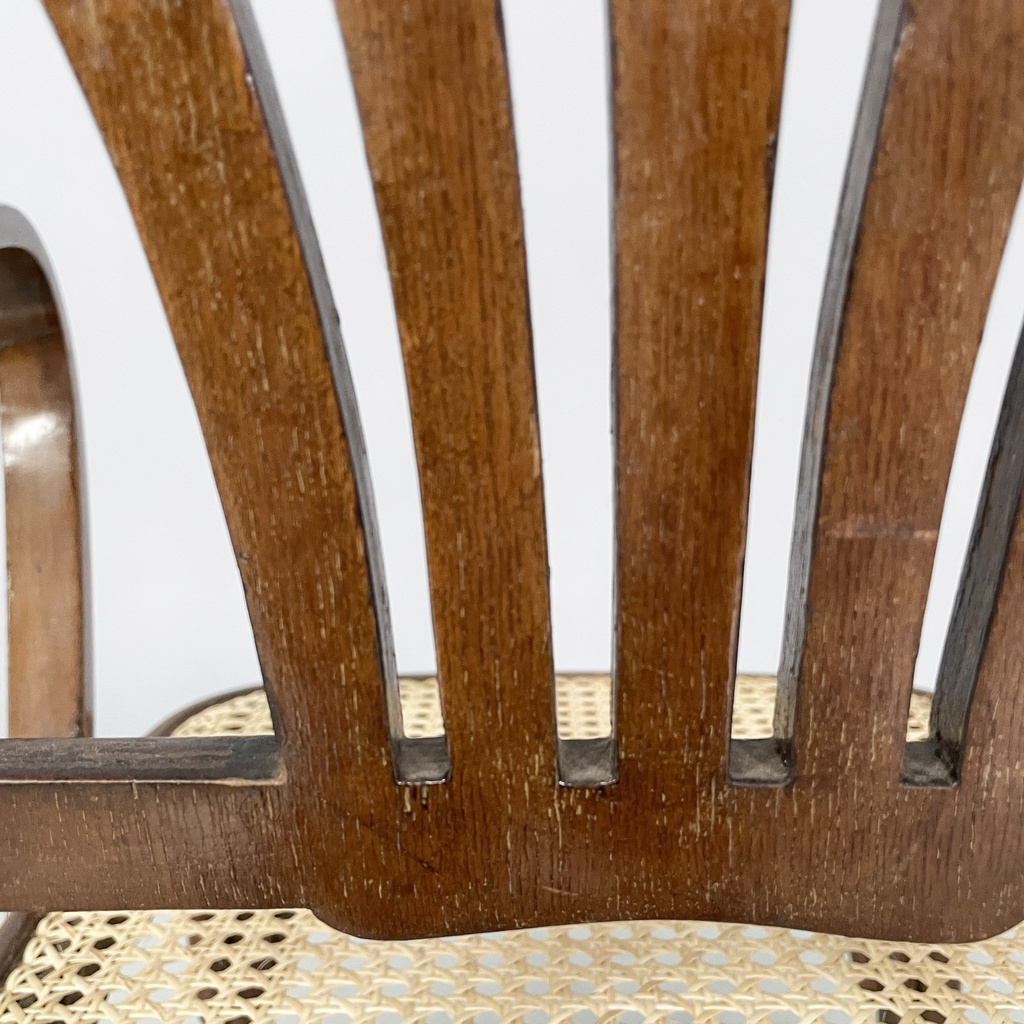 Sedia in paglia e legno, 1930 ca.