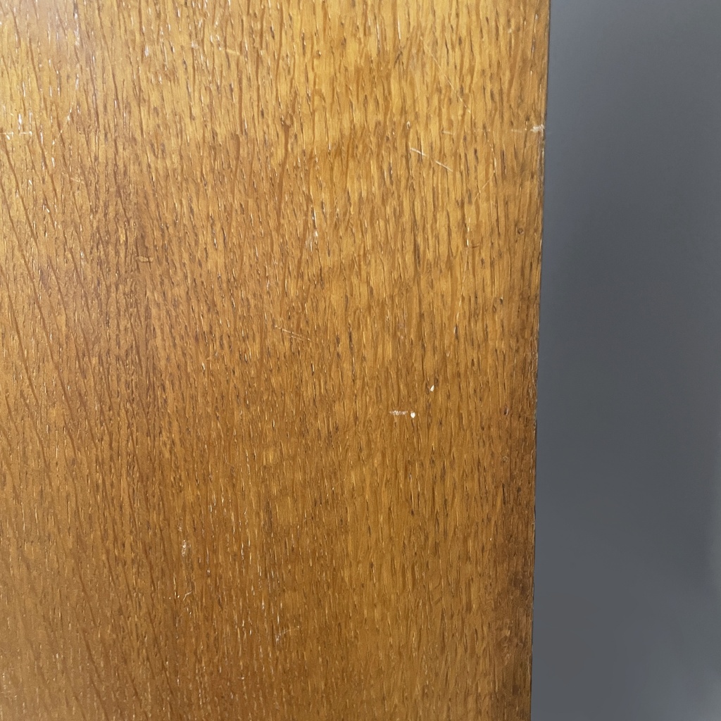 Sideboard con cassetti in legno e vetro, 1940 ca.