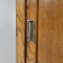 Sideboard con cassetti in legno e vetro, 1940 ca.