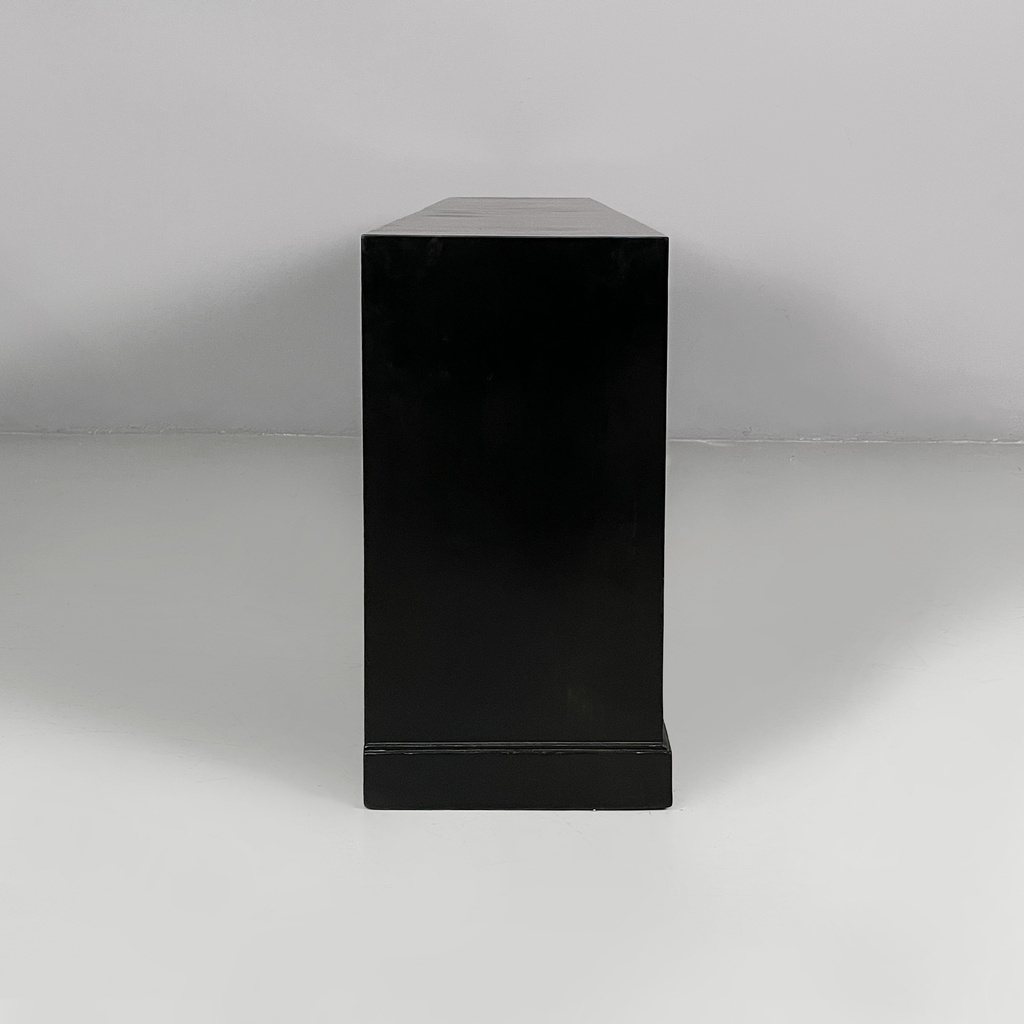 Sideboard in legno nero, 1930 ca.