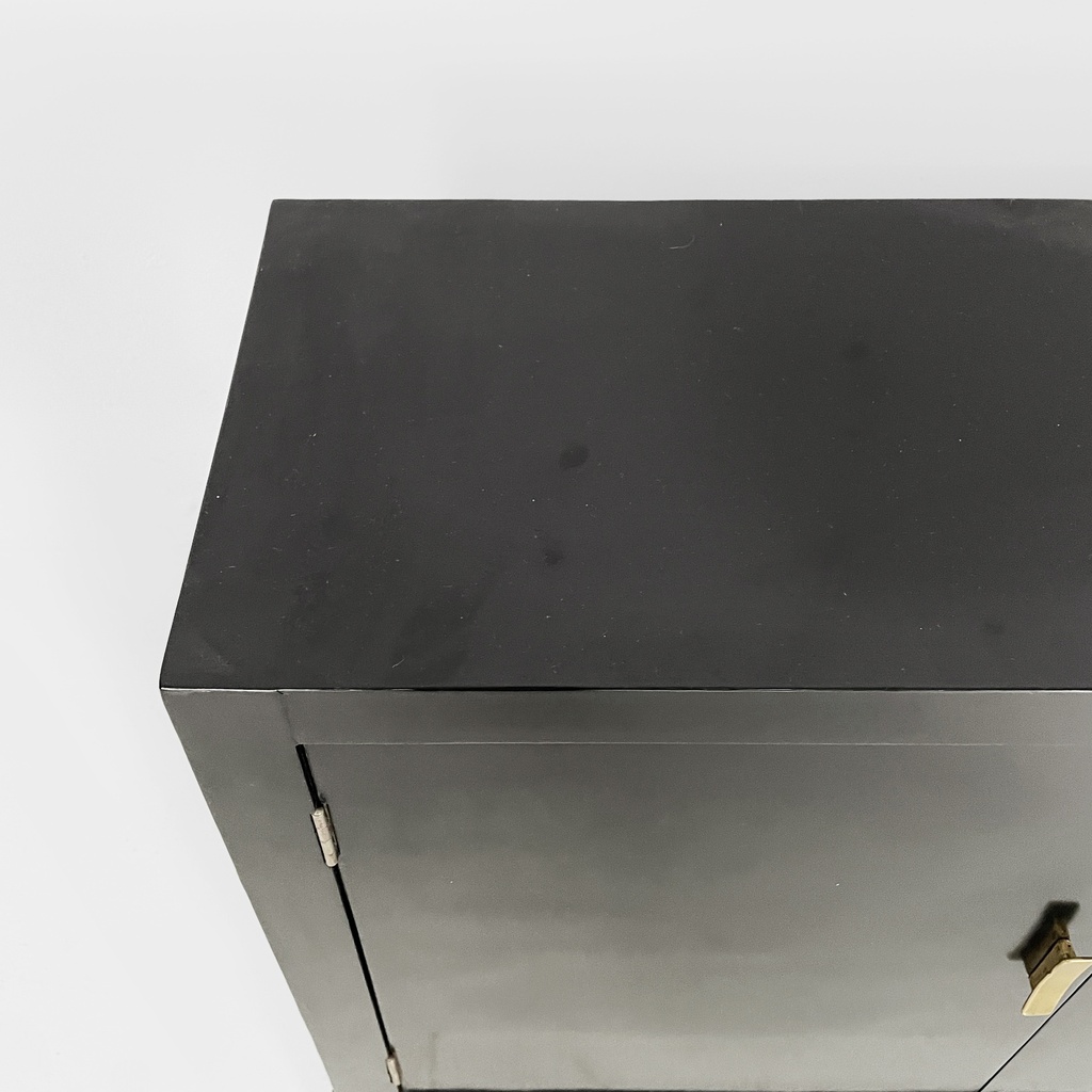 Sideboard in legno nero, 1930 ca.