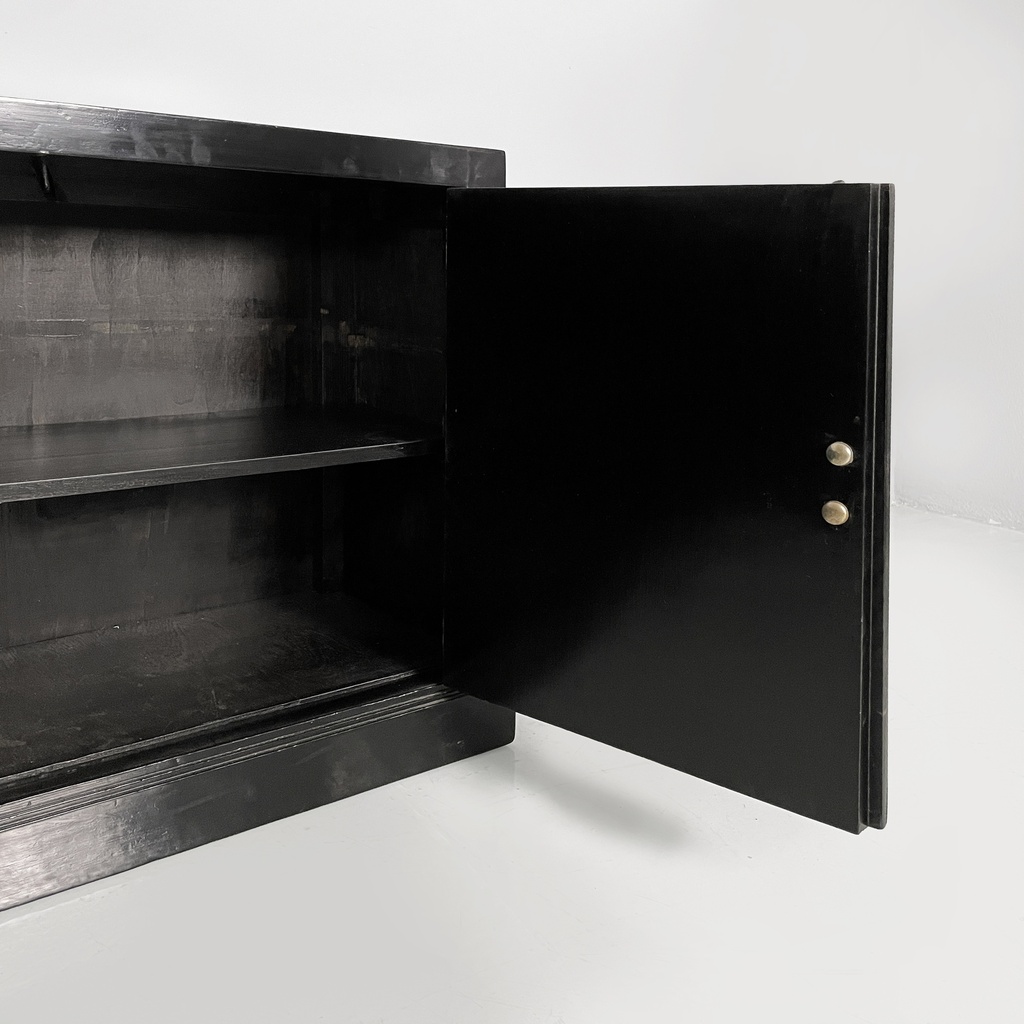 Sideboard in legno nero, 1930 ca.