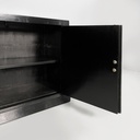 Sideboard in legno nero, 1930 ca.