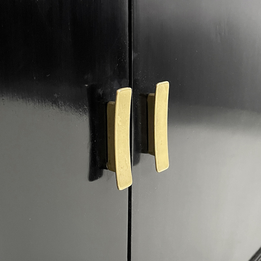 Sideboard in legno nero, 1930 ca.