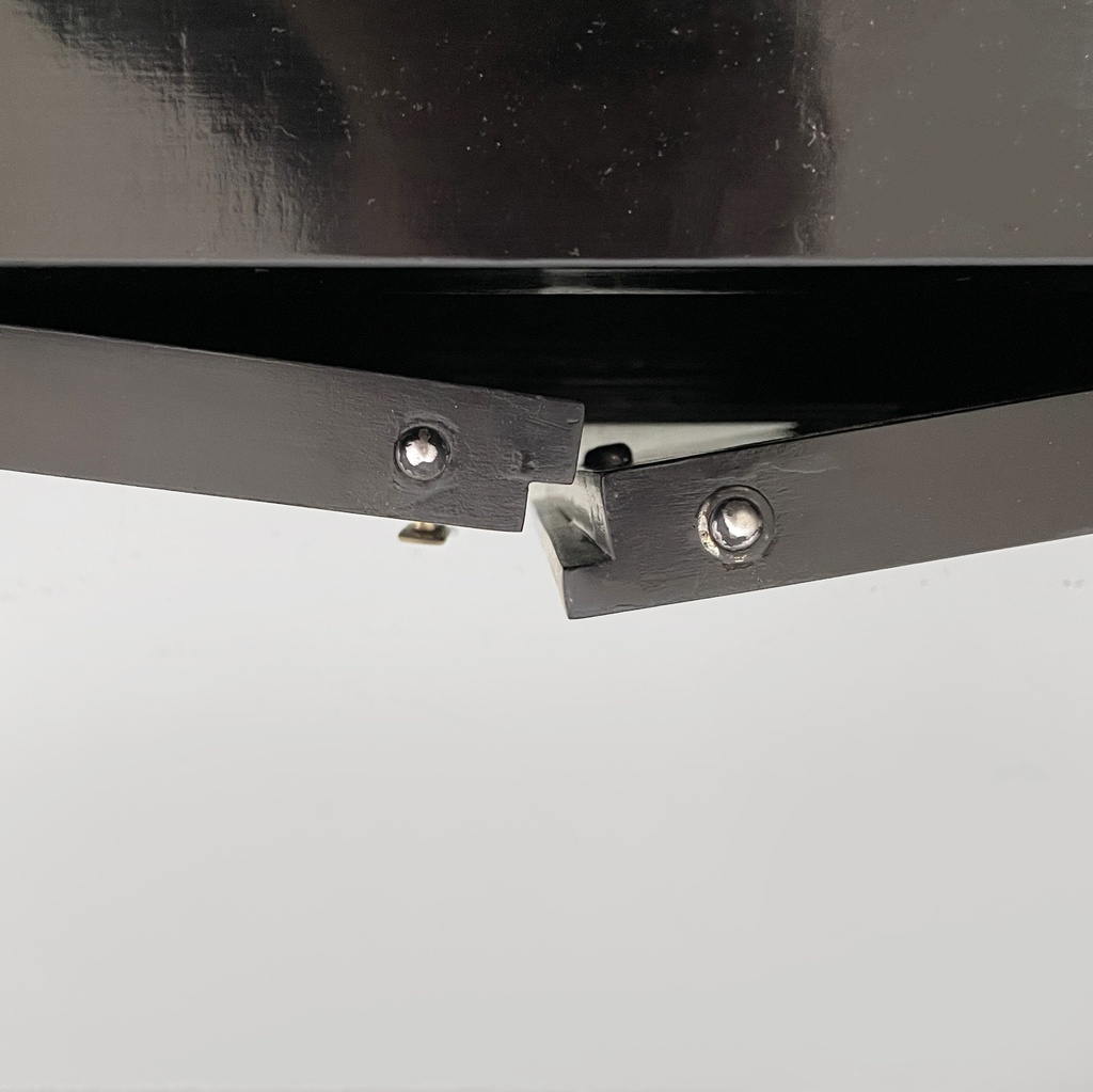 Sideboard in legno nero, 1930 ca.