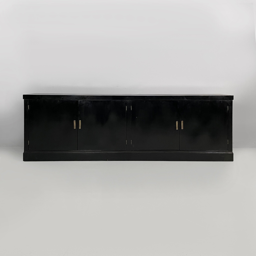Sideboard in legno nero, 1930 ca.