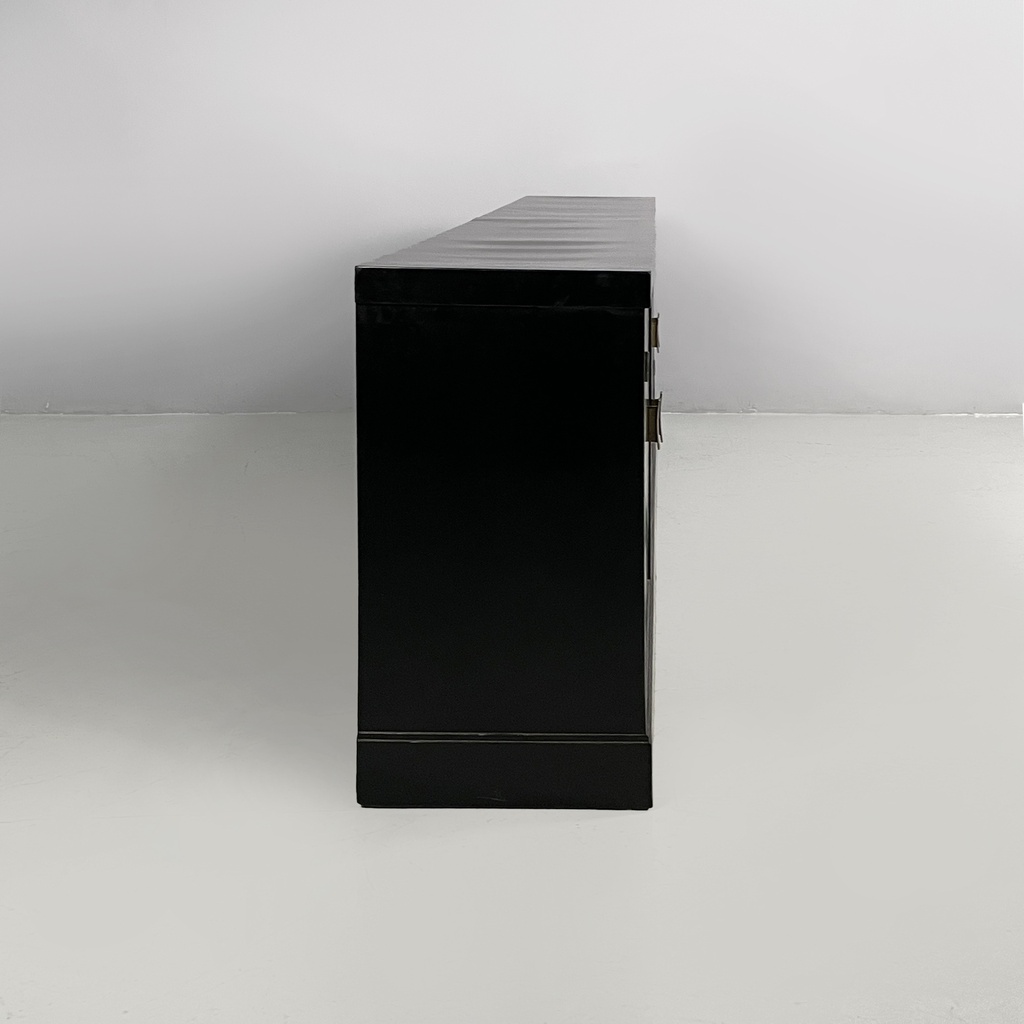 Sideboard in legno nero, 1930 ca.