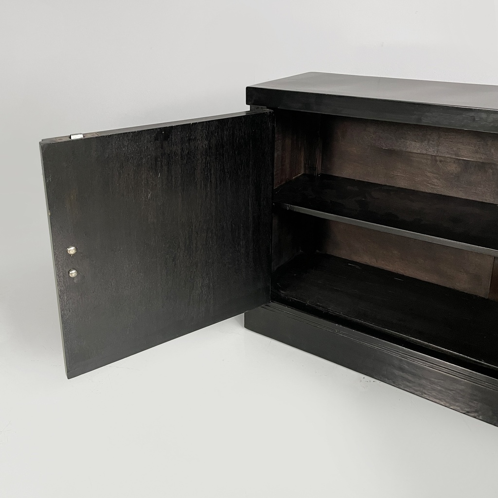 Sideboard in legno nero, 1930 ca.