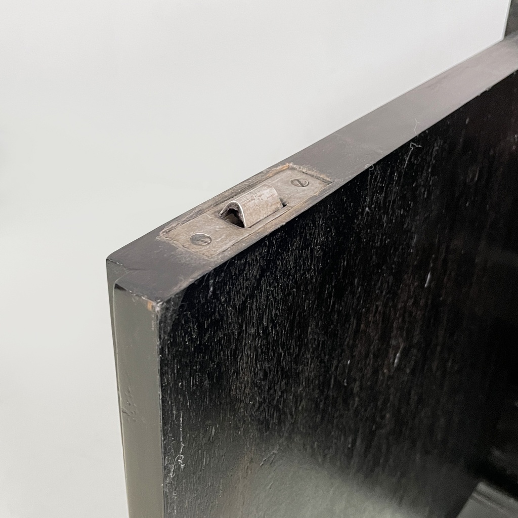 Sideboard in legno nero, 1930 ca.