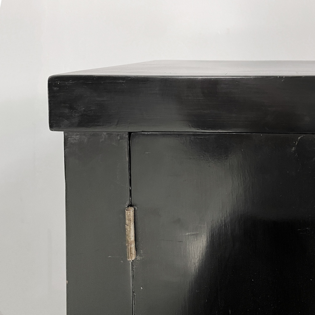 Sideboard in legno nero, 1930 ca.