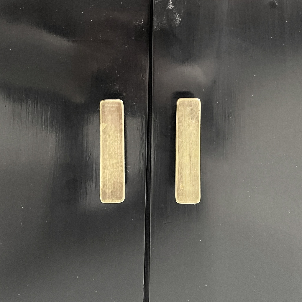 Sideboard in legno nero, 1930 ca.