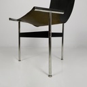 Sedie T di Katavolos, Kelley e Littell per ICF De Padova, 1960 ca.