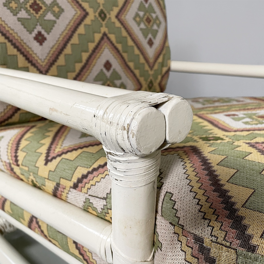 Poltrone di Lyda Levi per McGuire Company,  1970 ca.