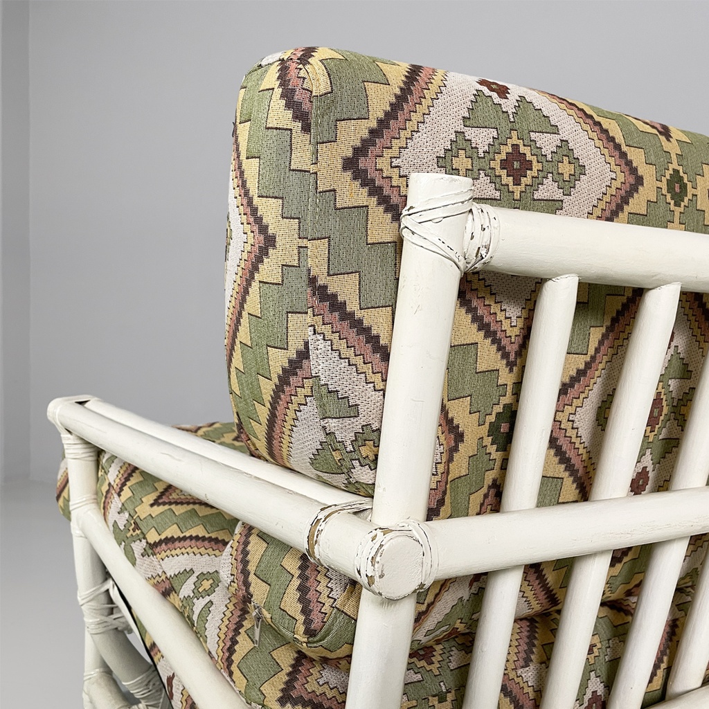 Poltrone di Lyda Levi per McGuire Company,  1970 ca.