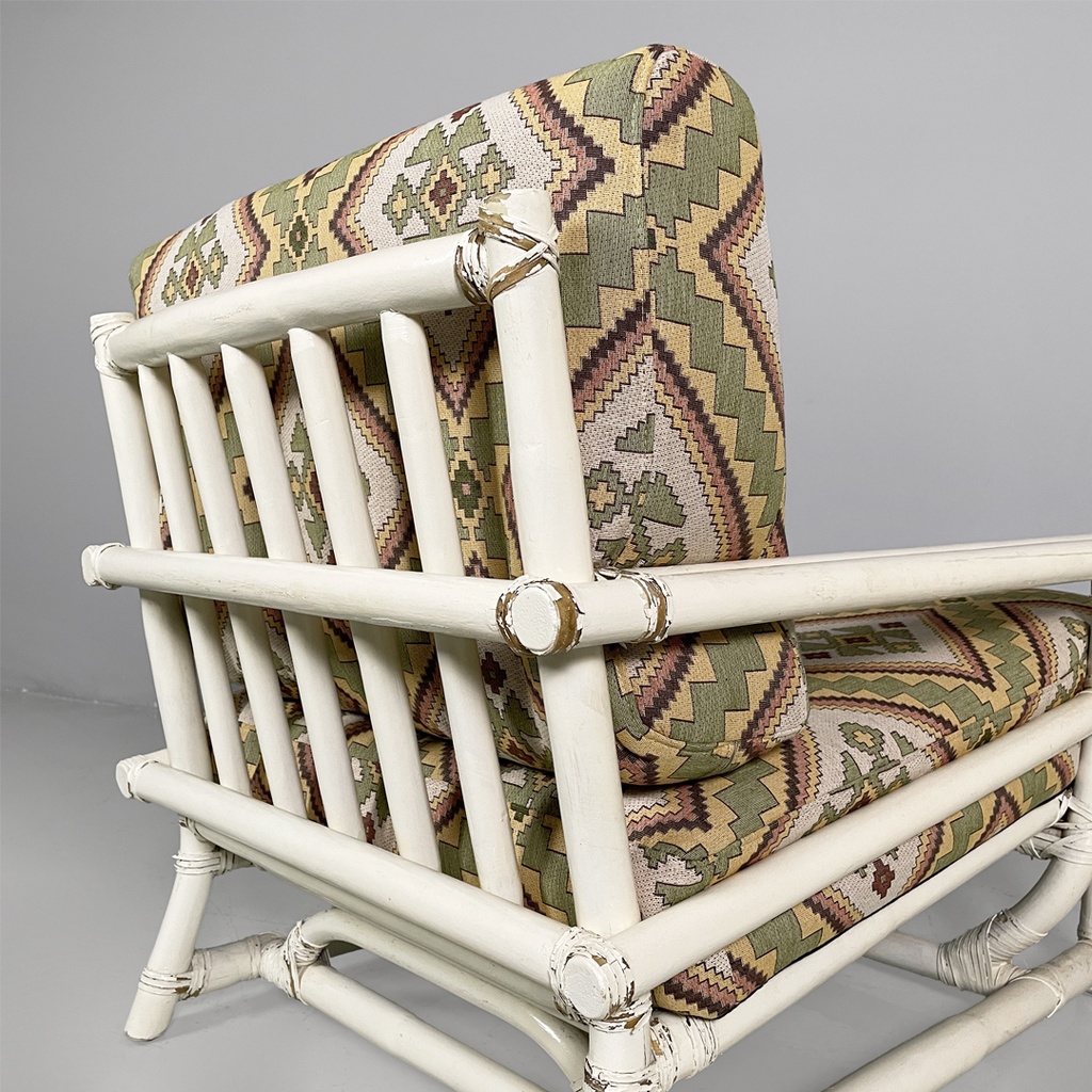 Poltrone di Lyda Levi per McGuire Company,  1970 ca.