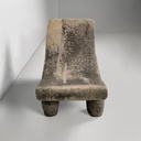 Sgabello in pietra, 1930 ca.