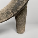 Sgabello in pietra, 1930 ca.