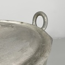 Pentola con coperchio in alluminio, 1930 ca.