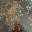 Tavolo da pranzo in legno lavorato, 1930 ca.