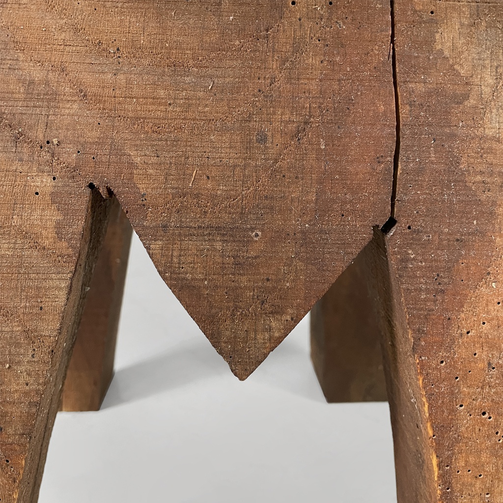 Sgabelli in legno, 1970 ca.