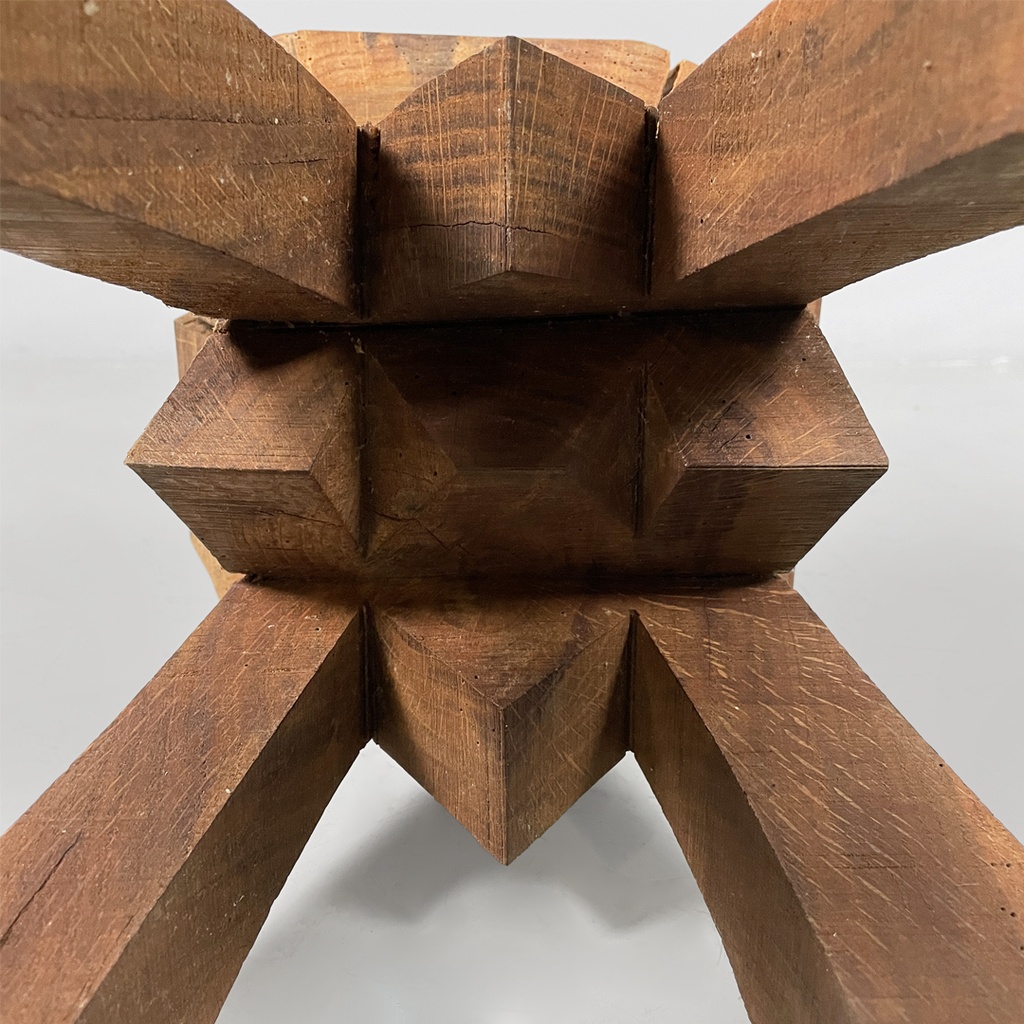 Sgabelli in legno, 1970 ca.