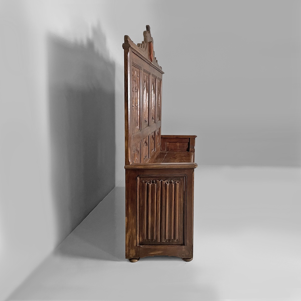 Cassapanca in legno, 1930 ca. 