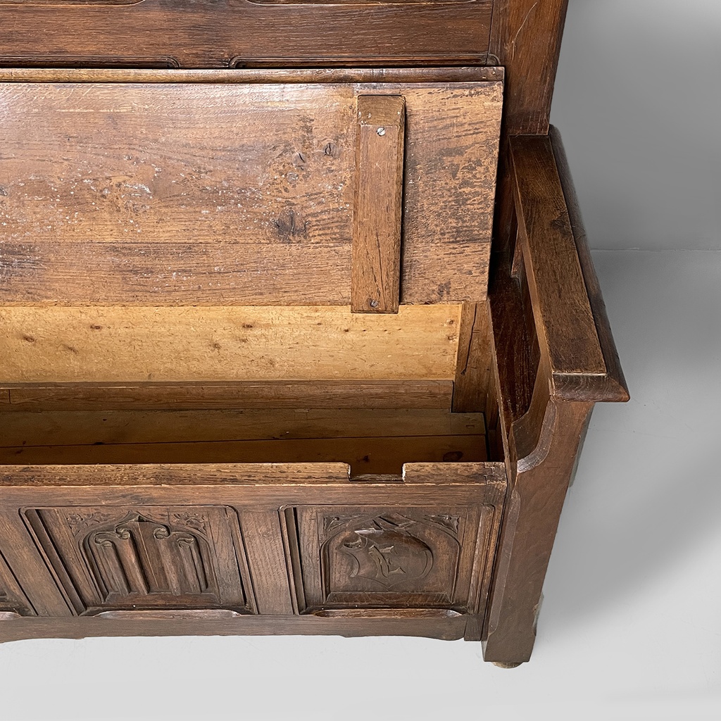 Cassapanca in legno, 1930 ca. 