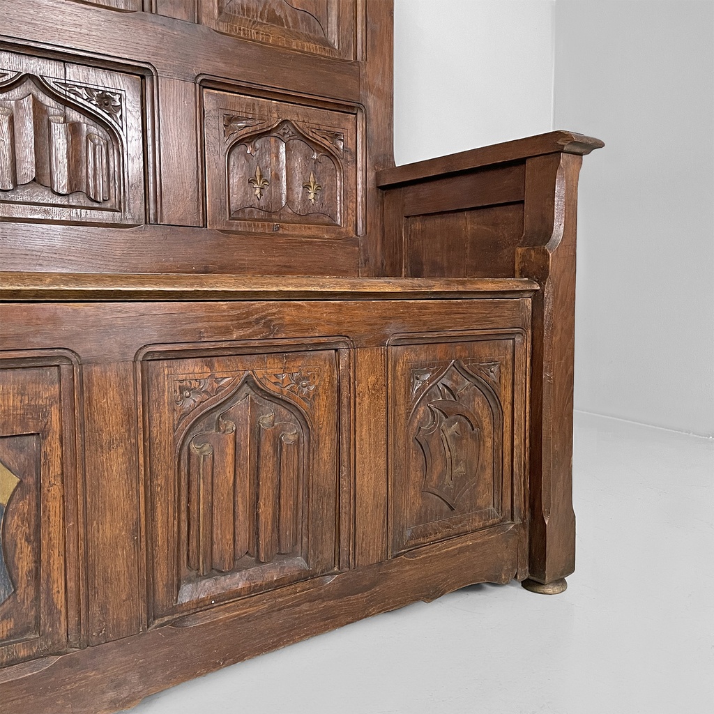 Cassapanca in legno, 1930 ca. 